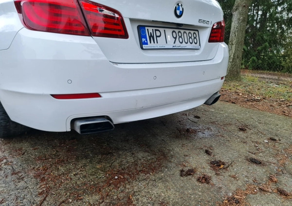 BMW Seria 5 cena 55350 przebieg: 210000, rok produkcji 2013 z Łazy małe 106